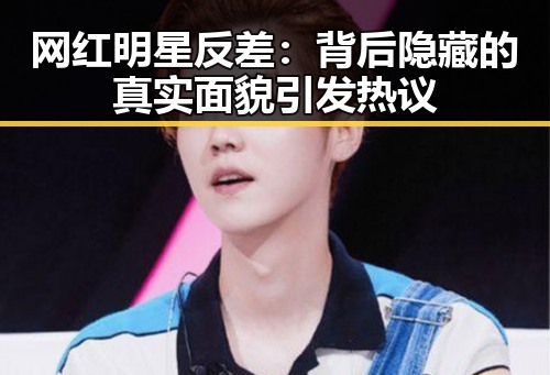 网红明星反差：背后隐藏的真实面貌引发热议