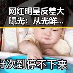 网红明星反差大曝光：从光鲜到真实的震撼瞬间